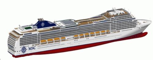 Este es el diseño del nuevo MSC Magnifica la nueva nave de MSC Cruceros MSC MAGNIFICA NUEVO CRUCERO DE MSC